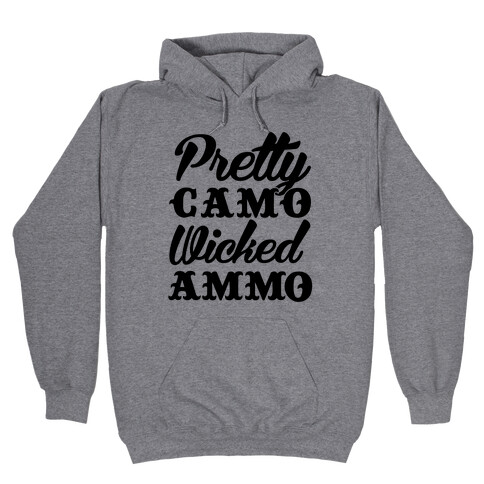 Pretty Camo Wicked Ammo Hooded Sweatshirt