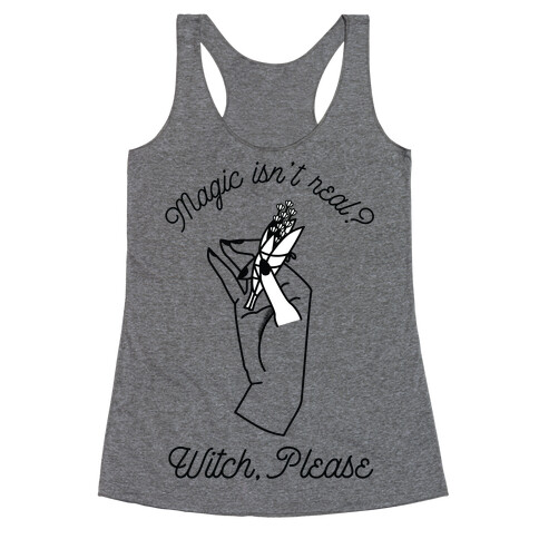 Witch Please Racerback Tank Top
