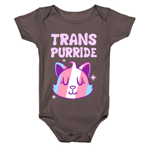 Trans Purride Baby One-Piece