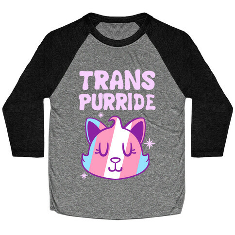 Trans Purride Baseball Tee