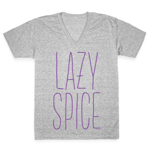Lazy Spice V-Neck Tee Shirt