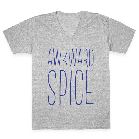 Awkward Spice V-Neck Tee Shirt