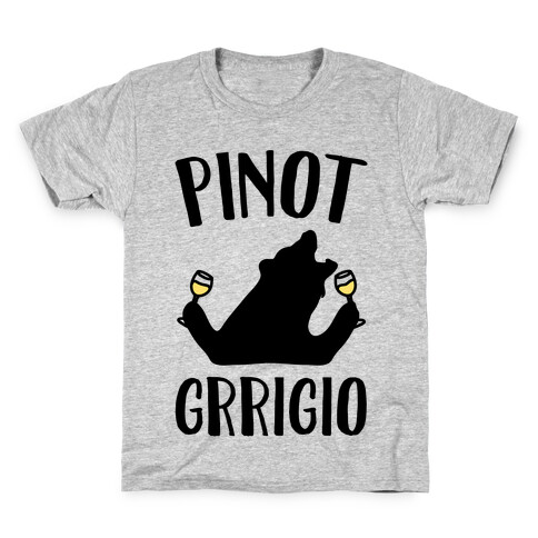 Pinot Grrigio Kids T-Shirt