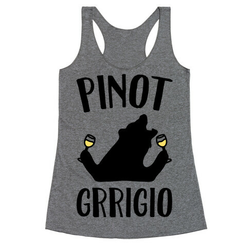 Pinot Grrigio Racerback Tank Top