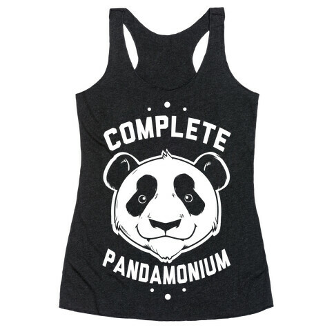 Complete Pandamonium Racerback Tank Top