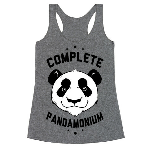 Complete Pandamonium Racerback Tank Top