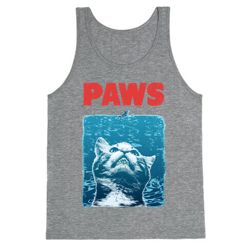 PAWS (Vintage Parody) Tank Top