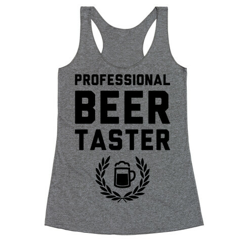 Pro Beer Taster Racerback Tank Top