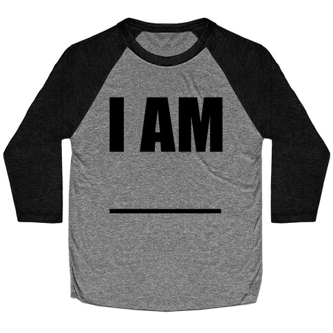 I Am Pair 2 Baseball Tee