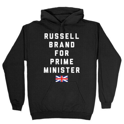 Russell Brand For Prime Minister Hooded Sweatshirt