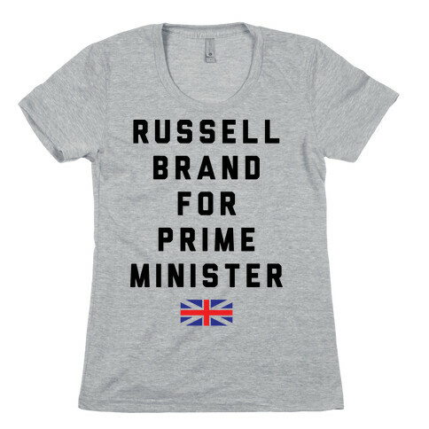 Russel Brand For Prime Minister Womens T-Shirt