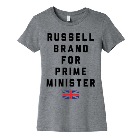 Russel Brand For Prime Minister Womens T-Shirt