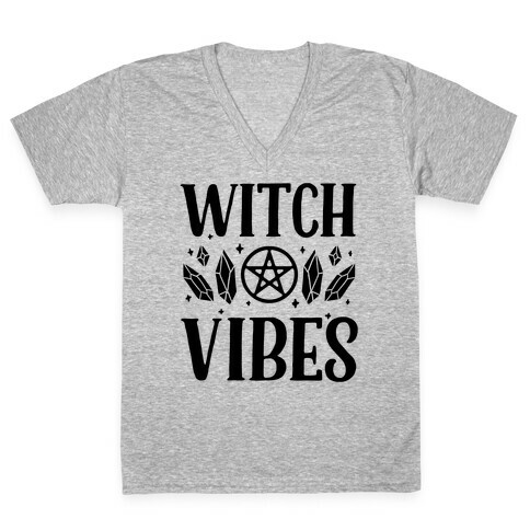 Witch Vibes V-Neck Tee Shirt