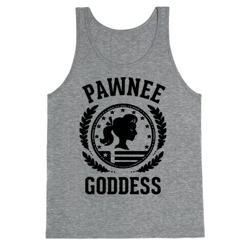 Pawnee Goddess (Black) Tank Top