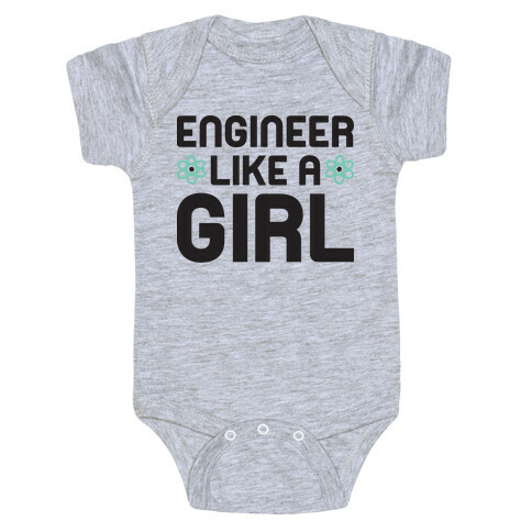 Engineer Like A Girl Baby One-Piece