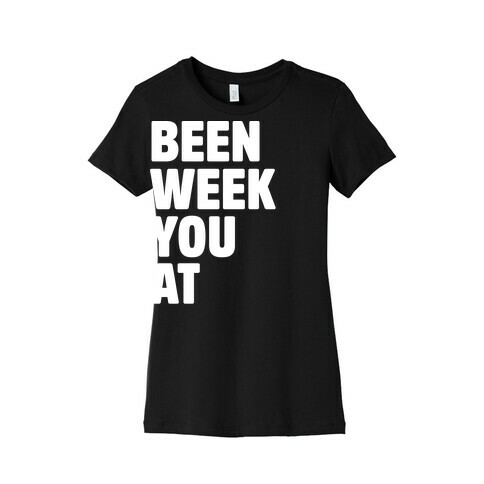 One Week Pair 2 White Print Womens T-Shirt