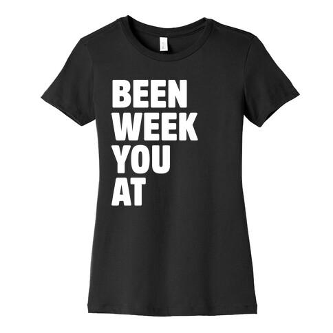 One Week Pair 2 White Print Womens T-Shirt