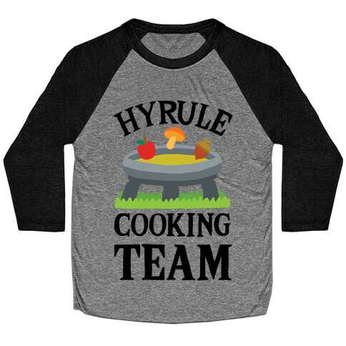 Hyrule Cooking Team Baseball Tee