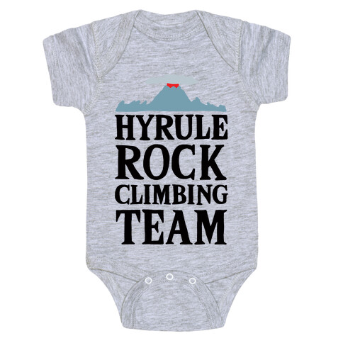 Hyrule Rock Climbing Team Baby One-Piece