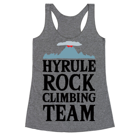 Hyrule Rock Climbing Team Racerback Tank Top