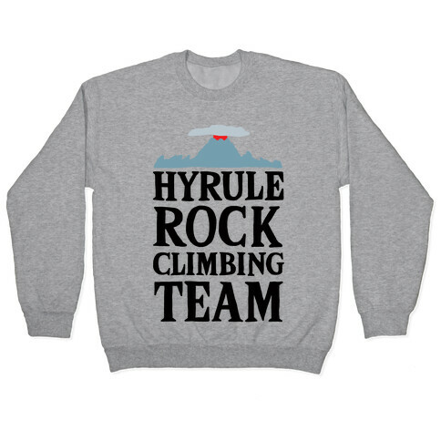 Hyrule Rock Climbing Team Pullover