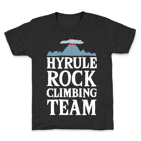 Hyrule Rock Climbing Team Kids T-Shirt