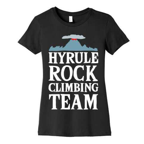 Hyrule Rock Climbing Team Womens T-Shirt