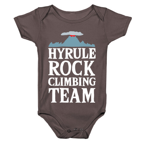 Hyrule Rock Climbing Team Baby One-Piece