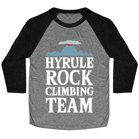 Hyrule Rock Climbing Team Baseball Tee