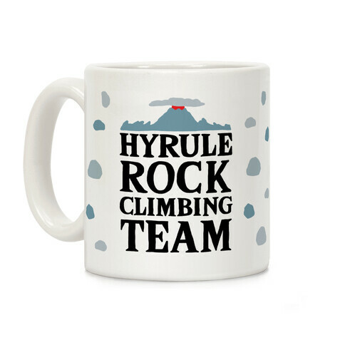 Hyrule Rock Climbing Team Coffee Mug