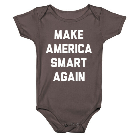 Make America Smart Again Baby One-Piece