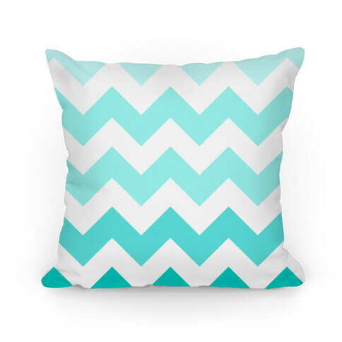 Chevron Pillow (Diamond Blue) Pillow