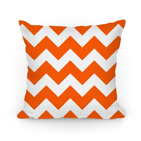 Chevron Pillow (Tangerine) Pillow