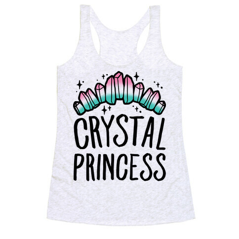 Crystal Princess  Racerback Tank Top