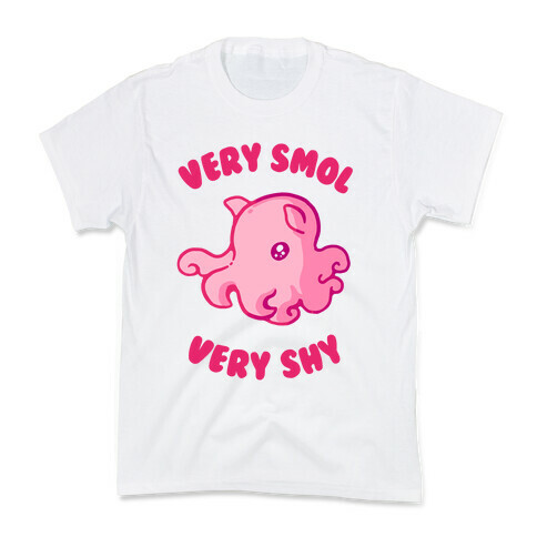Very Smol Very Shy Dumbo Octopus Kids T-Shirt