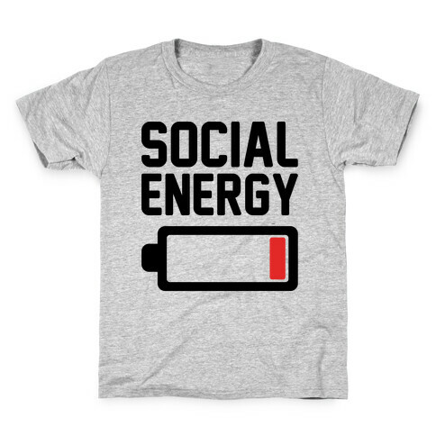 Social Energy Low Kids T-Shirt