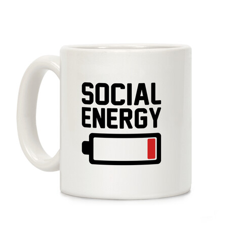 Social Energy Low  Coffee Mug