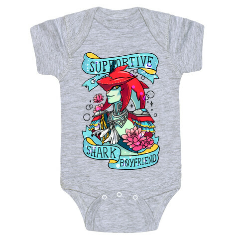 Prince Sidon: Supportive Shark Boyfriend Baby One-Piece