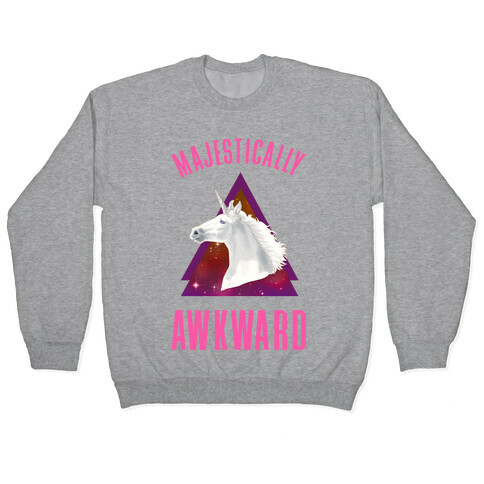 Majestically Awkward Unicorn Pullover