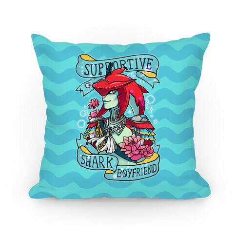 Prince Sidon: Supportive Shark Boyfriend Pillow