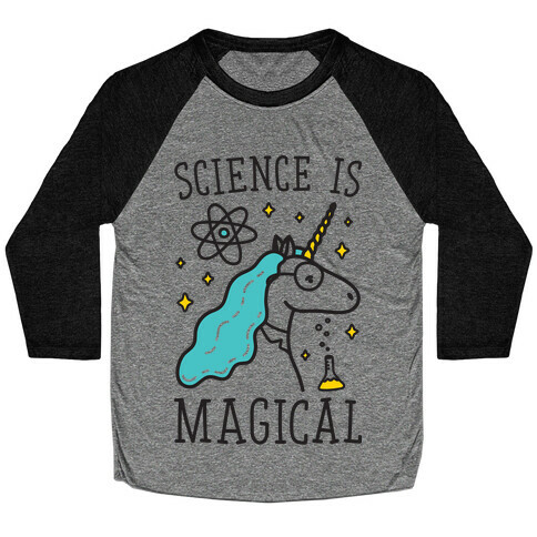 Science Is Magical Baseball Tee