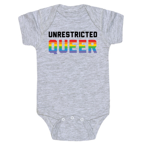 Unrestricted Queer Baby One-Piece