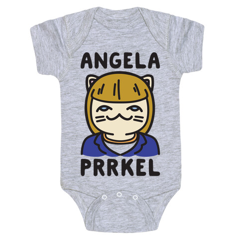 Angela Prrkel Parody Baby One-Piece