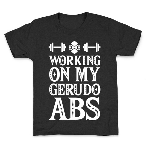 Working On My Gerudo Abs Kids T-Shirt