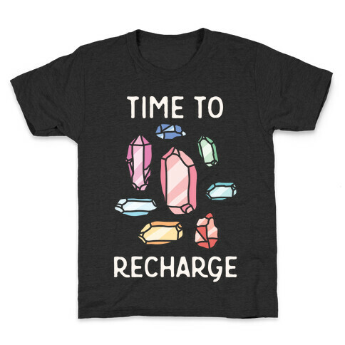 Time To Recharge Kids T-Shirt