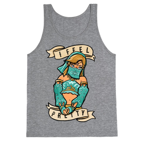 I Feel Pretty Gerudo Parody  Tank Top