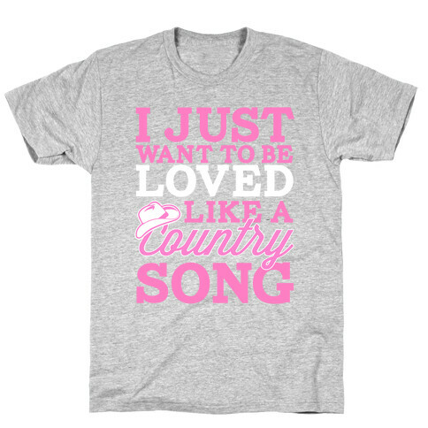 Country Song Love T-Shirt