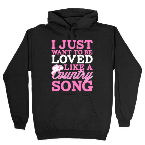 Country Song Love Hooded Sweatshirt