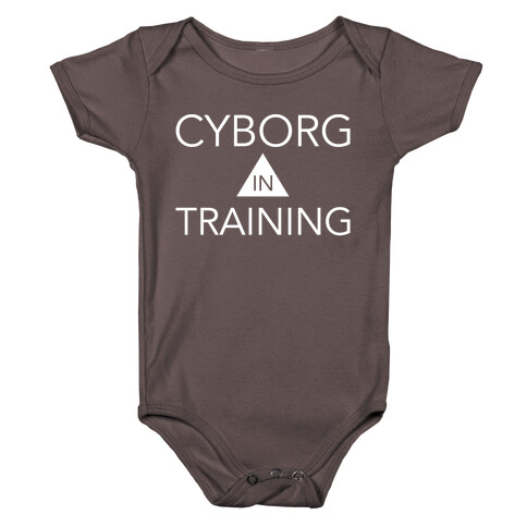 Cyborg In Training Baby One-Piece