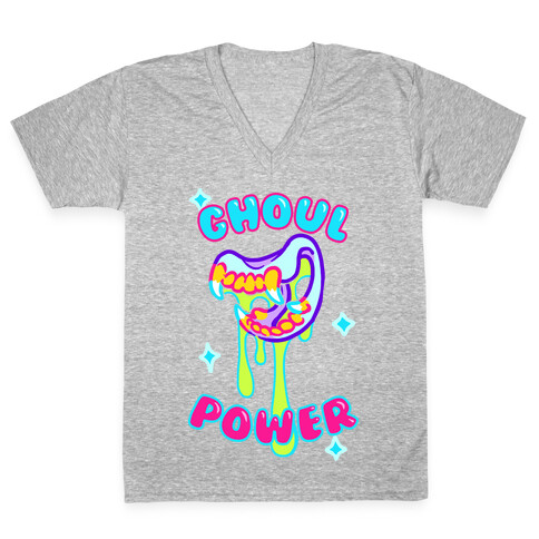 Ghoul Power V-Neck Tee Shirt